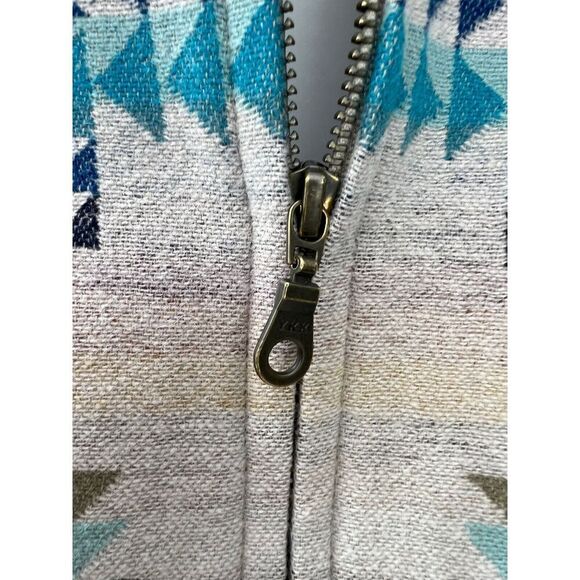 Pendleton Pilot Rock Jacquard Bomber Wool Zip Jacket $377 Size Large - Picture 3 of 16